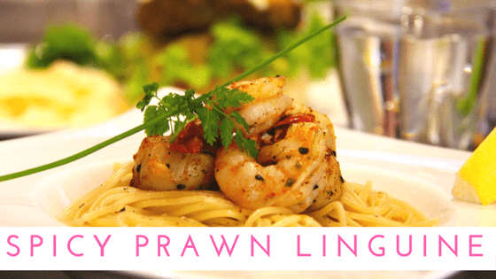 Spicy Prawn Linguine