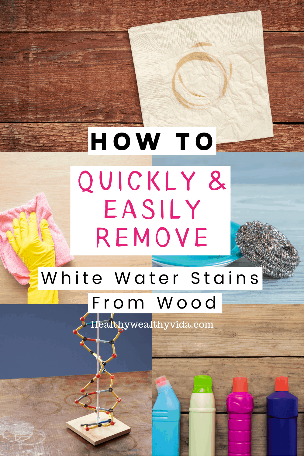 Remove White Water Stains From Wood