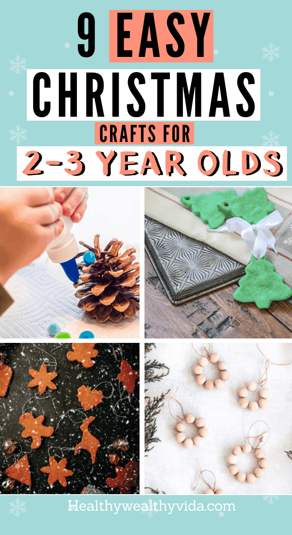 Christmas Crafts For 2 to 3 Year Old Toddlers
