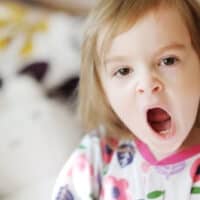 yawning toddler bedtime
