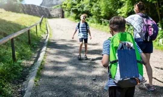 family hike