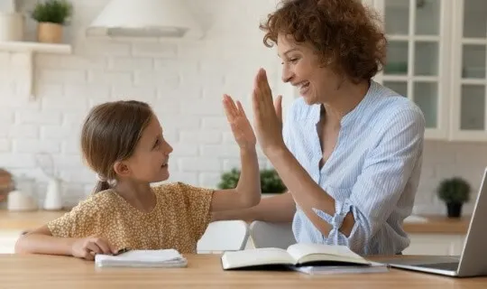 praising your child