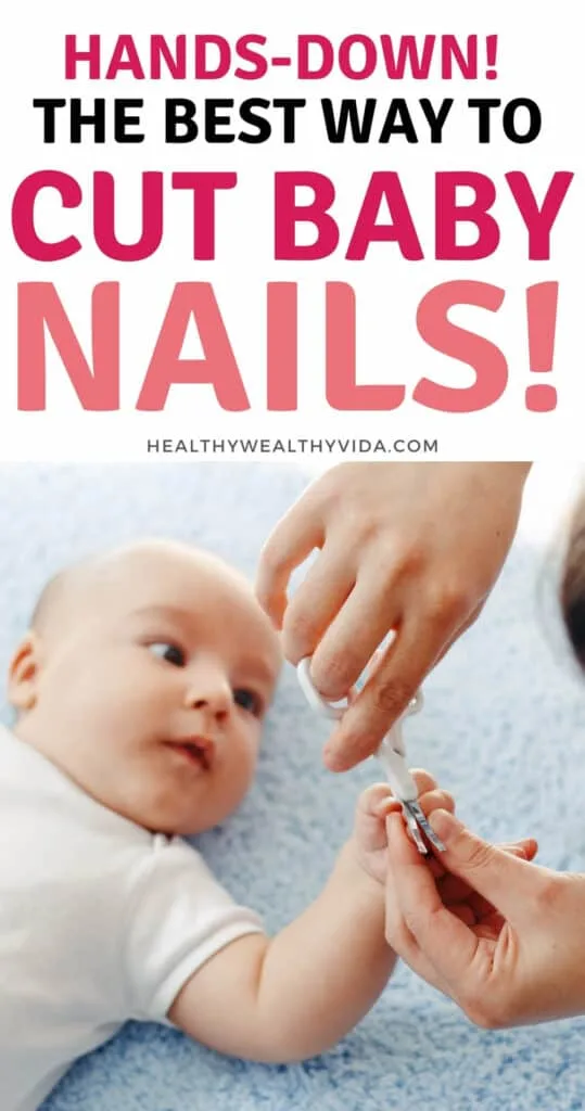 how to cut and trim baby nails