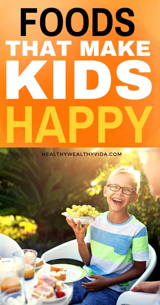 foods that make kids happy pin