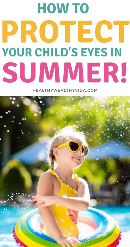 protect childs eyes in summer