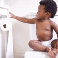 potty training in 3 days toddler on toilet