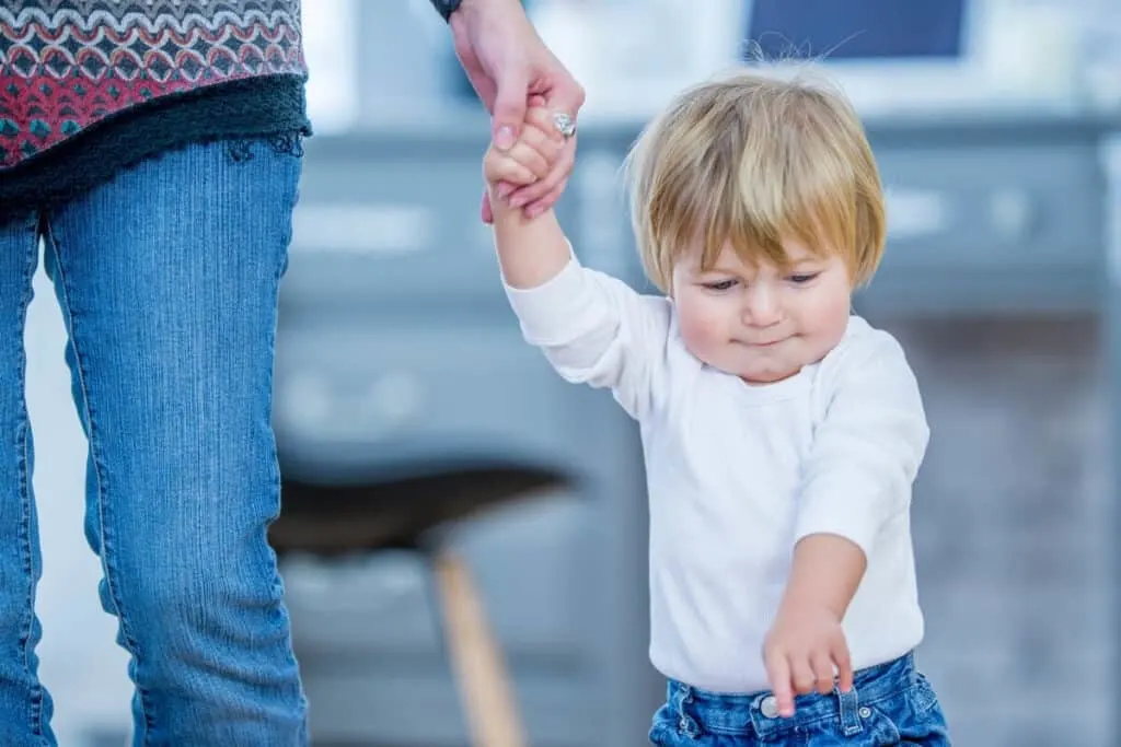 walk with toddler