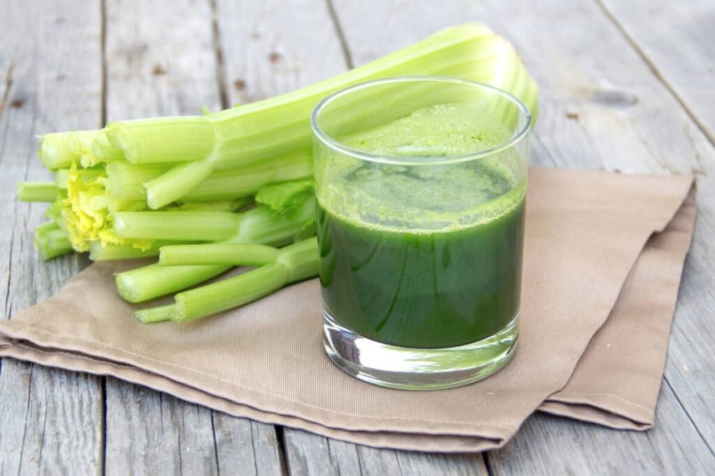 Benefits of drinking celery juice on an empty stomach