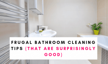 Frugal Bathroom Cleaning Tips (THAT ARE SURPRISINGLY GOOD!)