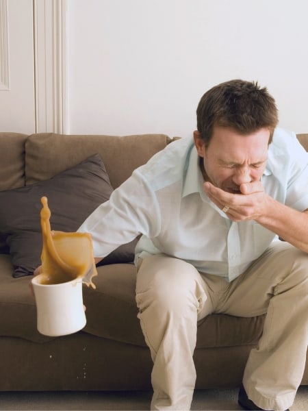 how to remove coffee stains off carpet