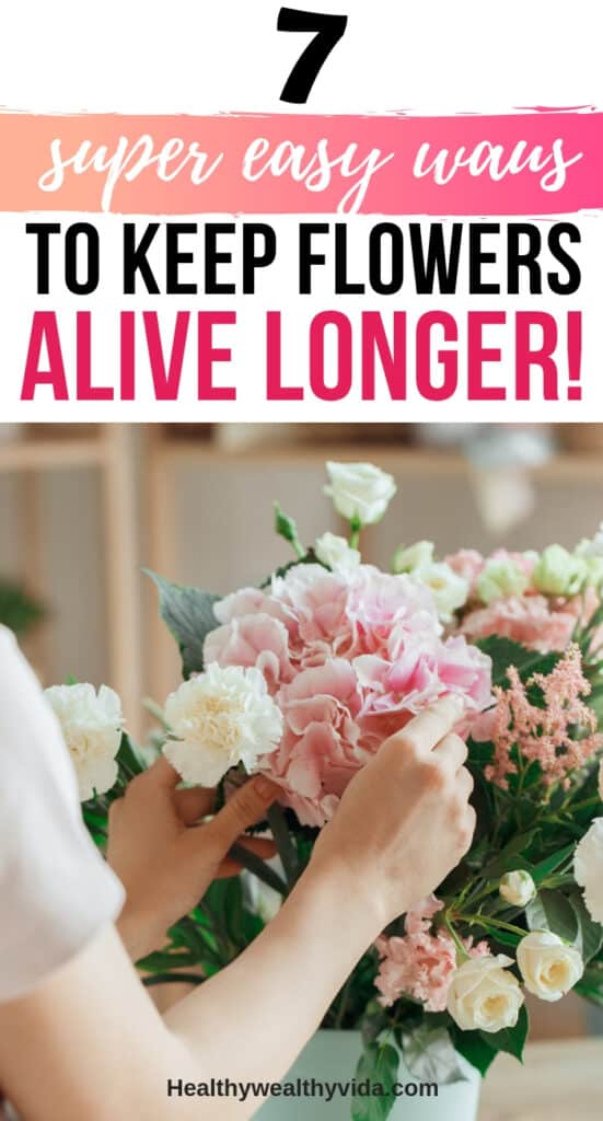 Super Easy Ways To Keep Fresh Cut Flowers Alive Longer