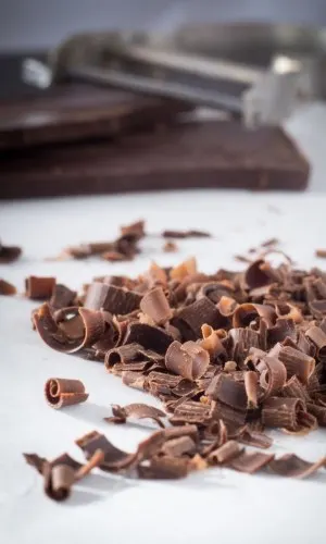 vegetable peeler chocolate