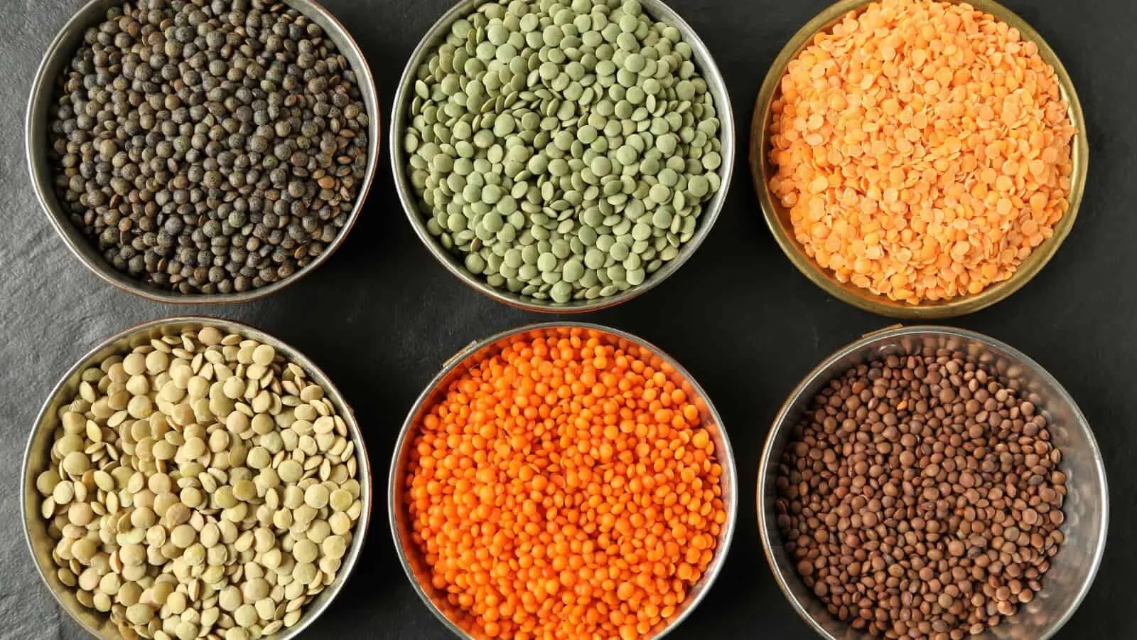 types of lentils 